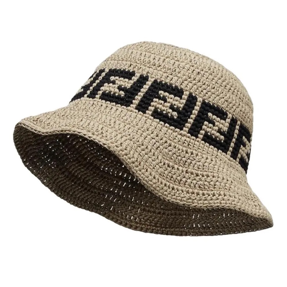 Fendi Woven Bucket Hat
